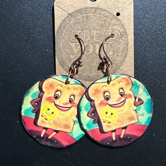 Breakfast Earrings - Picture 1 of 1